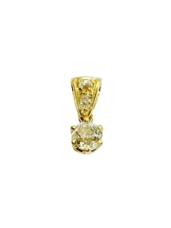 Pendentif Or Et Diamants