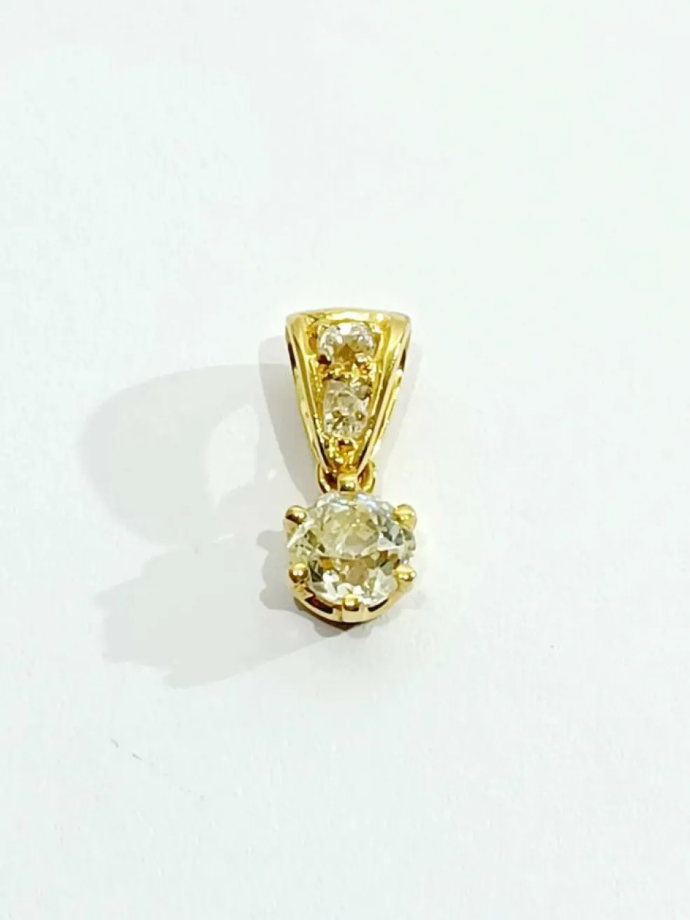 Pendentif Or Et Diamants