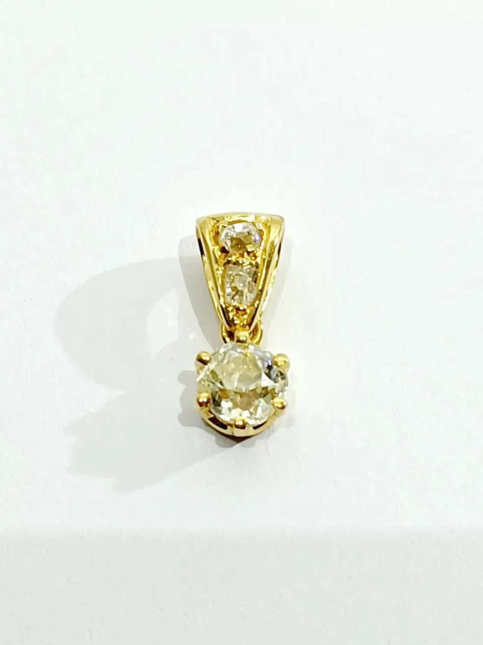 Pendentif Or Et Diamants