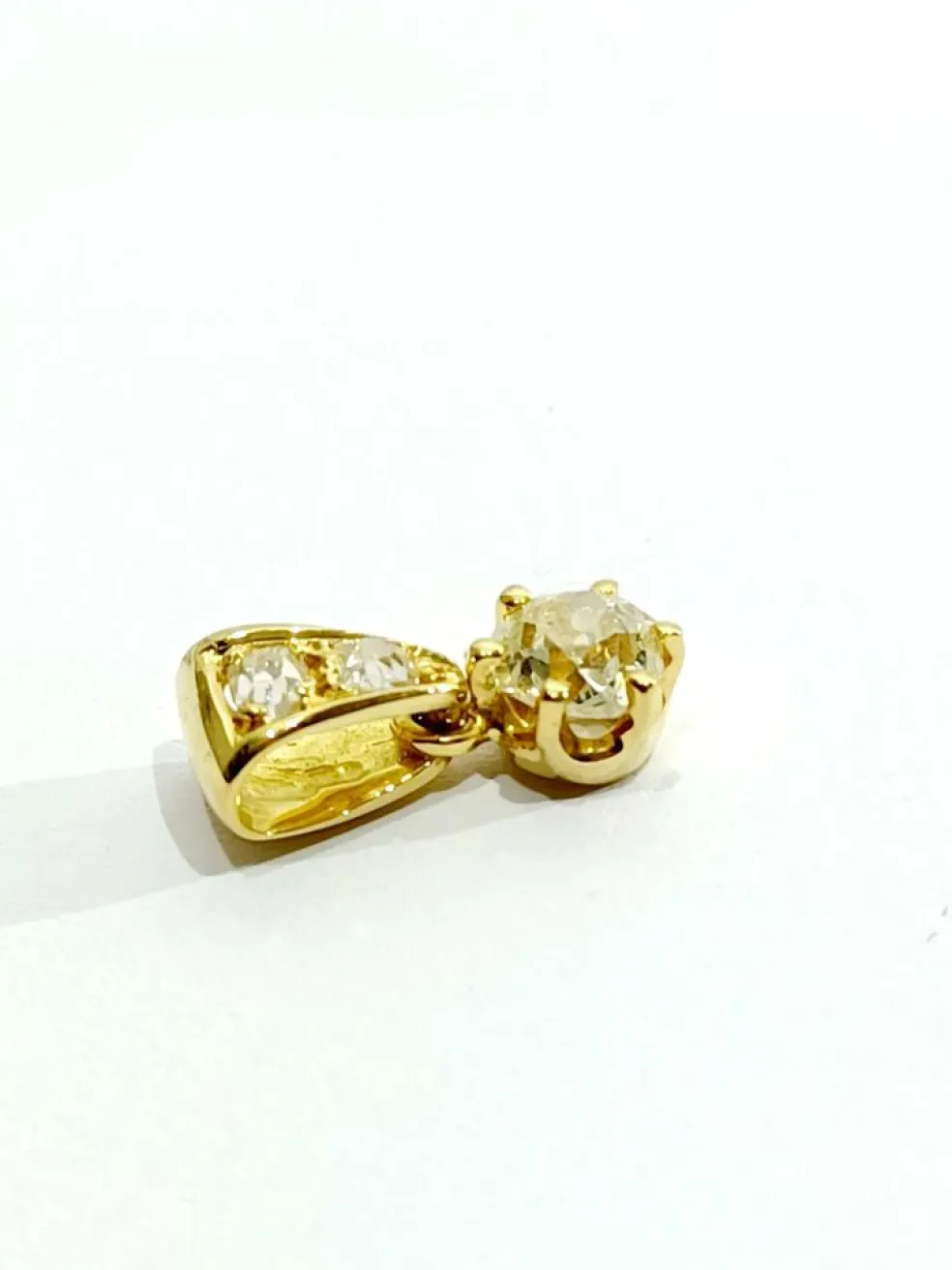 Pendentif Or Et Diamants