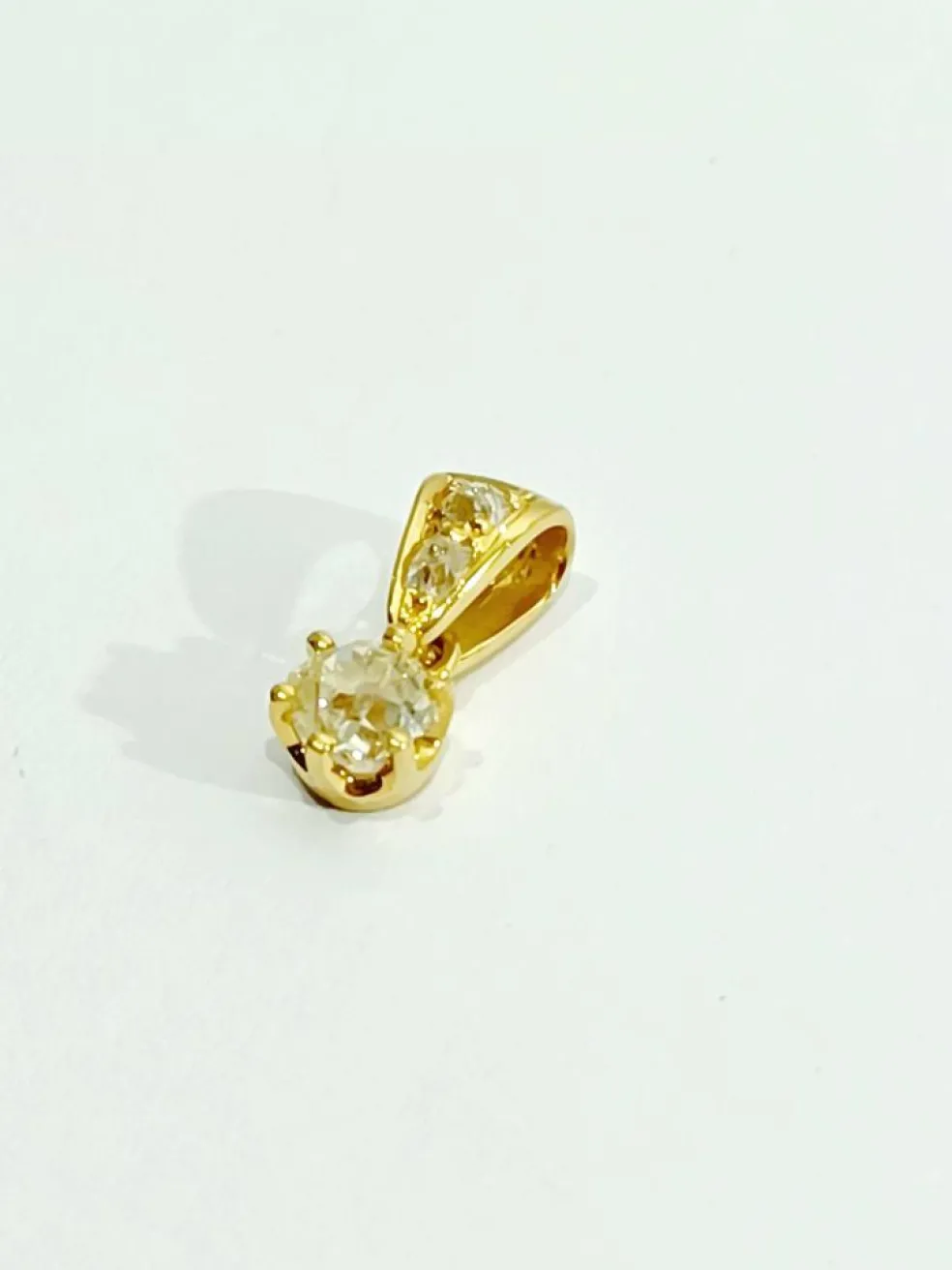 Pendentif Or Et Diamants