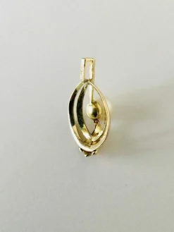 Pendentif Or Et Perle