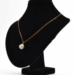 Pendentif Or et Perle Soufflure