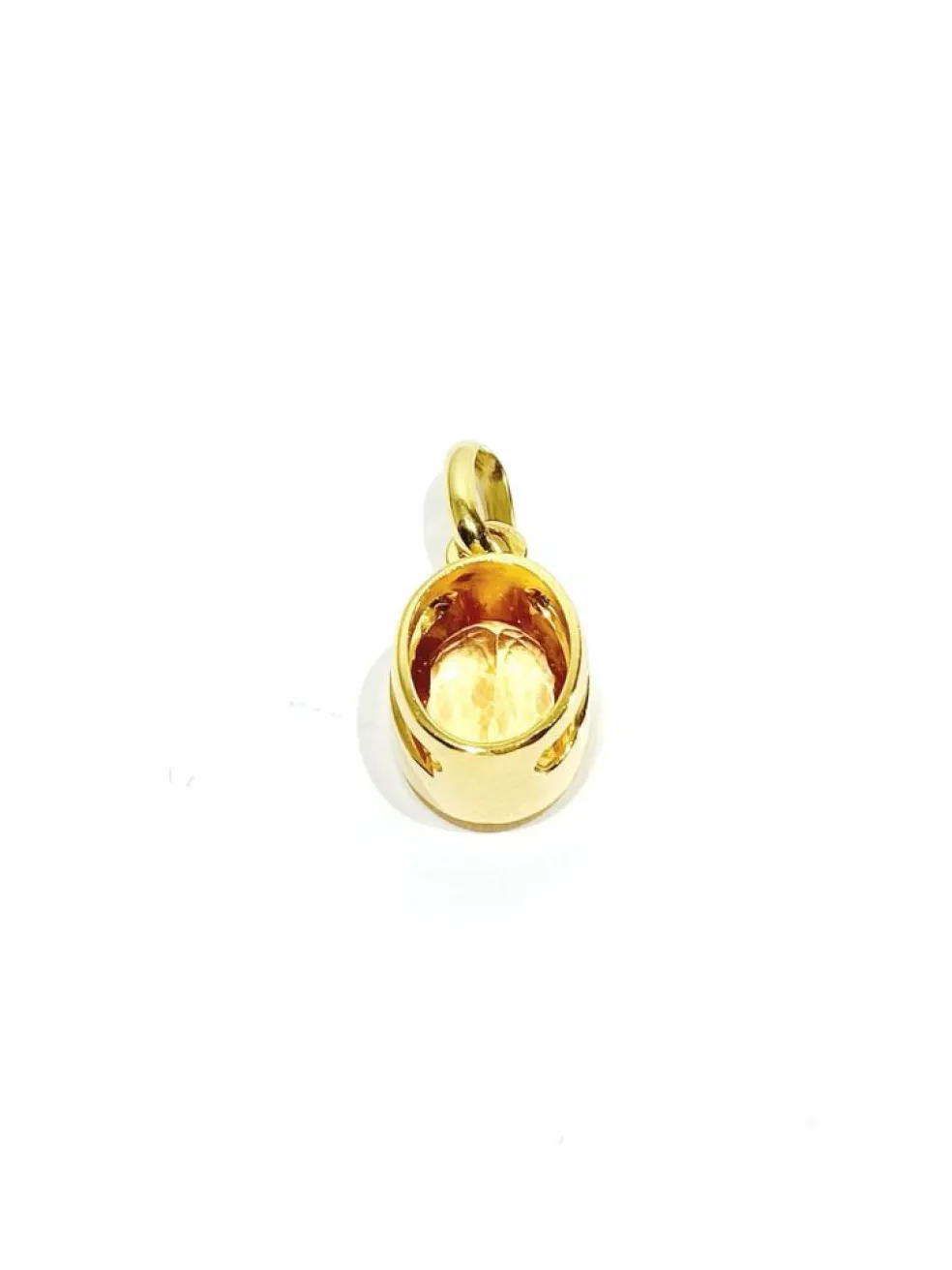 Pendentif or et topaze impériale