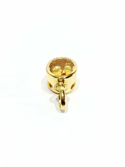 Pendentif or et topaze impériale