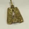 Pendentif or jaune