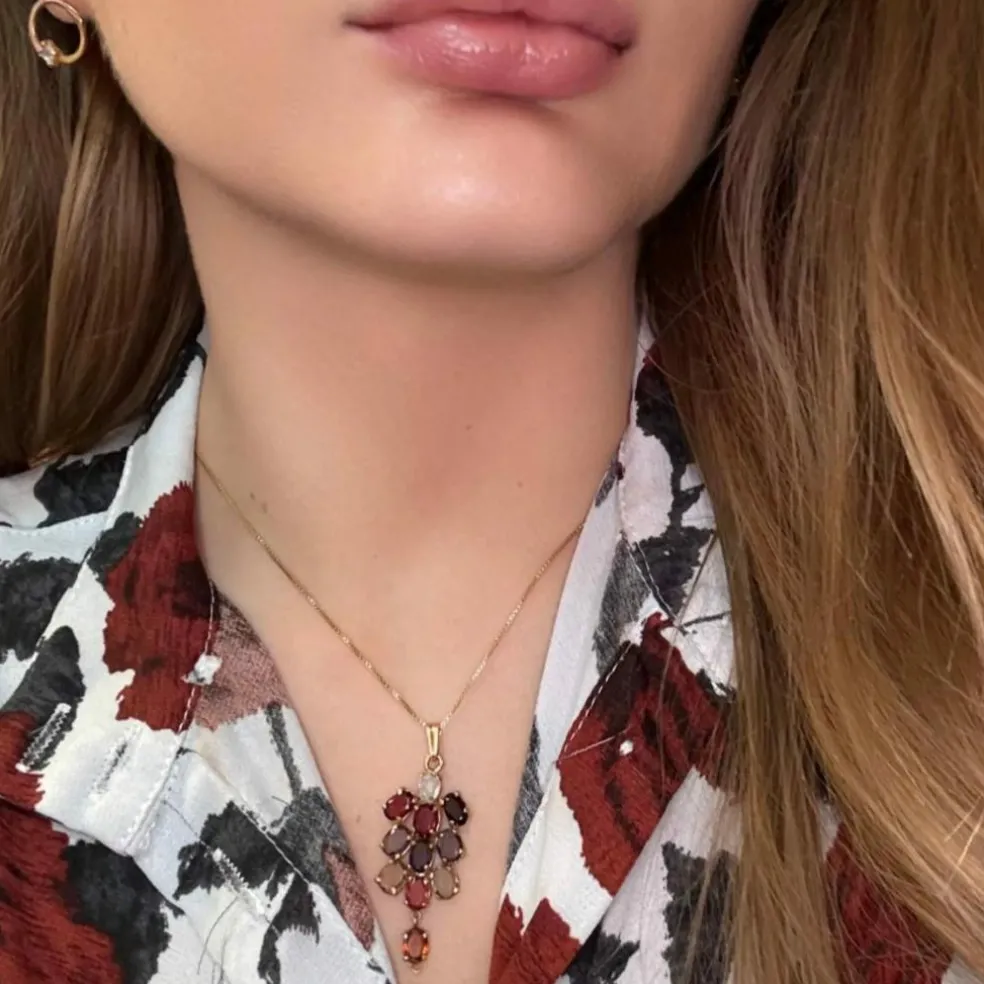 Pendentif or jaune