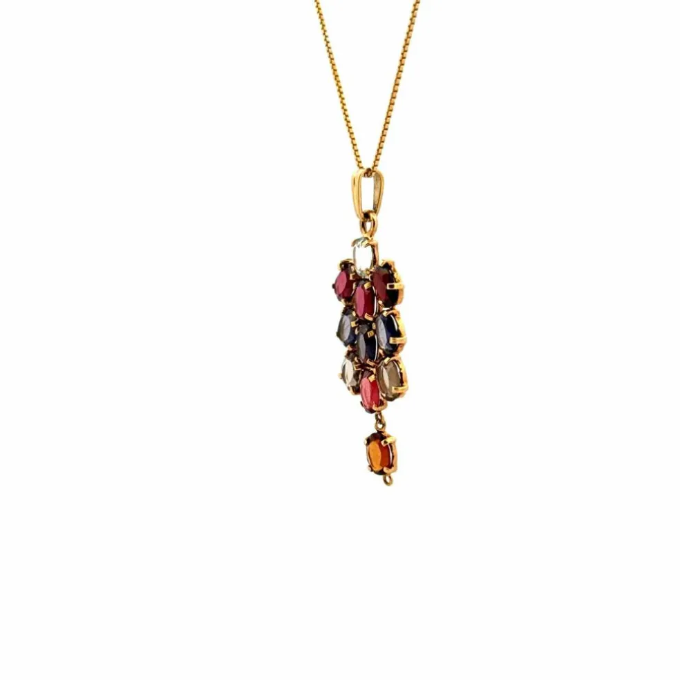 Pendentif or jaune