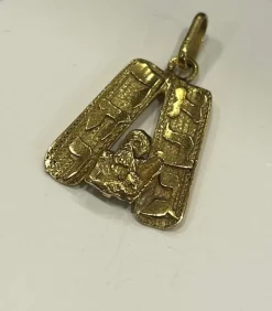 Pendentif or jaune