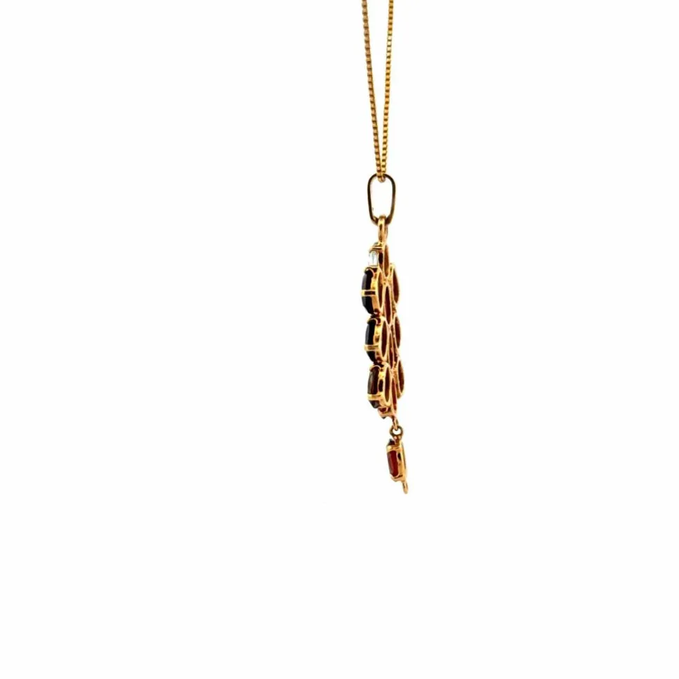 Pendentif or jaune