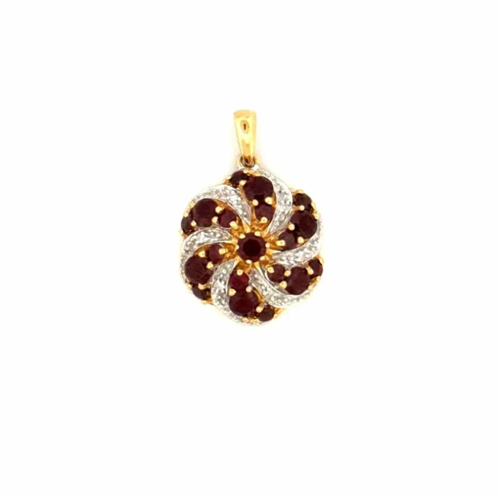 Pendentif Or Jaune & Diamants