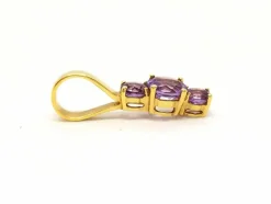 Pendentif Or jaune Améthyste