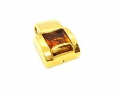 Pendentif Or jaune Citrine