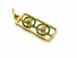 Pendentif Or jaune Diamant