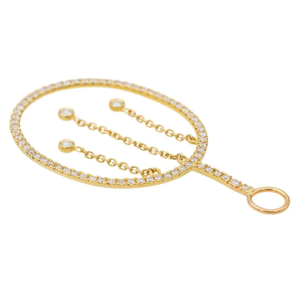 Pendentif Or jaune Diamant