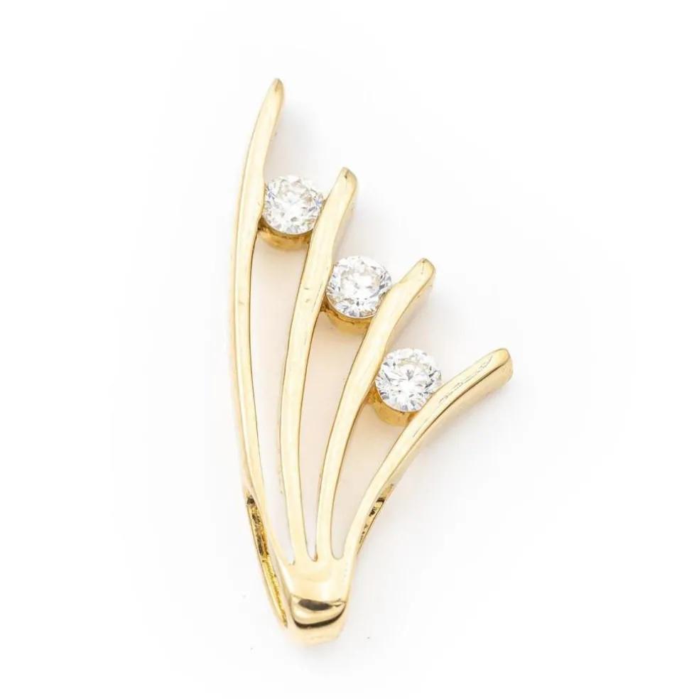 Pendentif Or jaune Diamant
