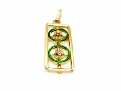 Pendentif Or jaune Diamant