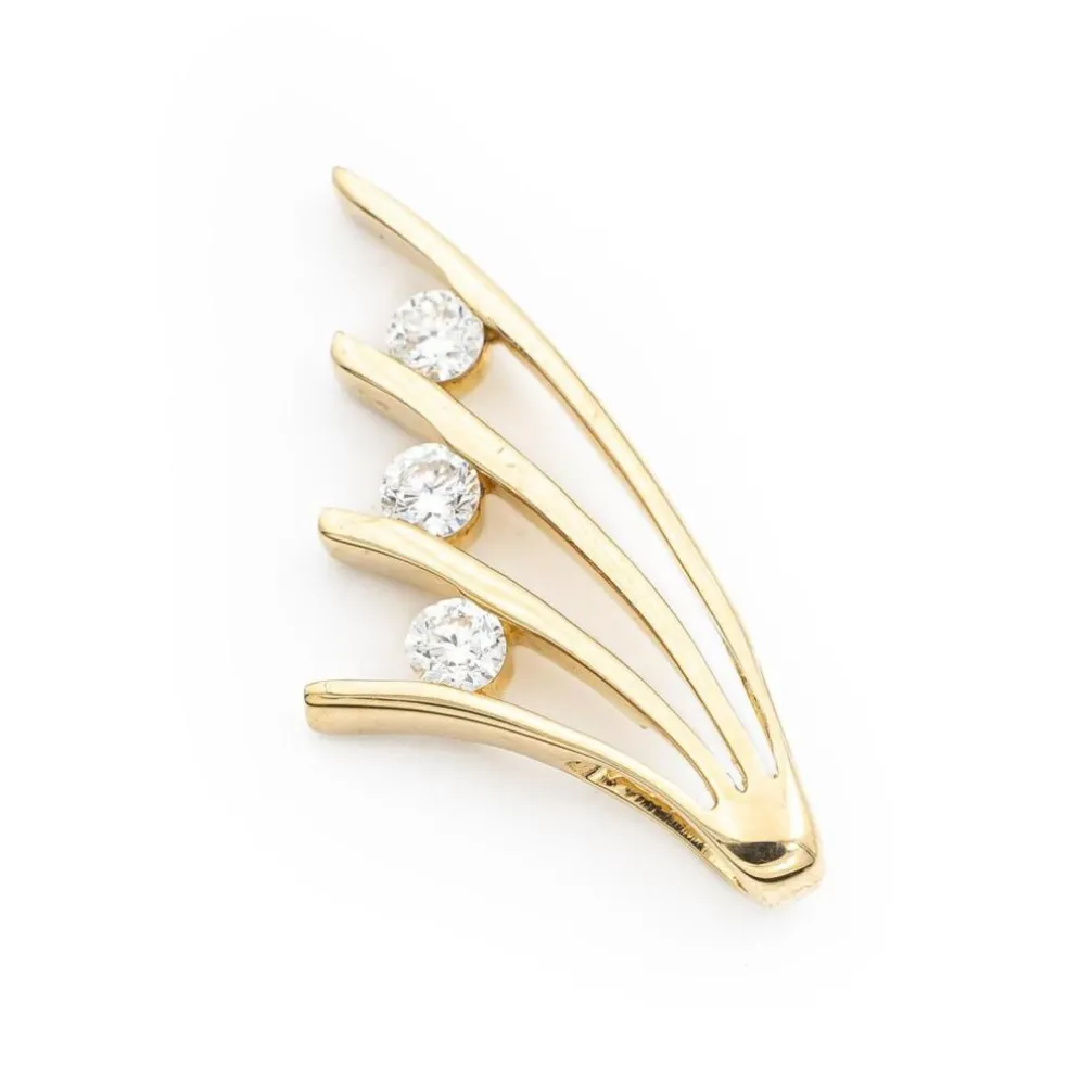 Pendentif Or jaune Diamant