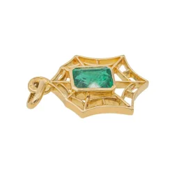 Pendentif Or jaune Emeraude