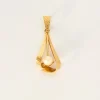 Pendentif or jaune perle Poing d'Or