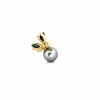 Pendentif Or Jaune Perle, Topazes & Diamant