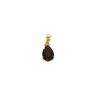 Pendentif or jaune saphir