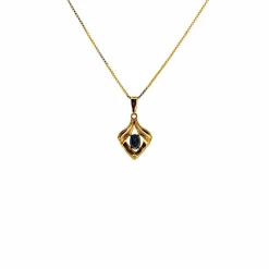Pendentif Or Jaune Topaze