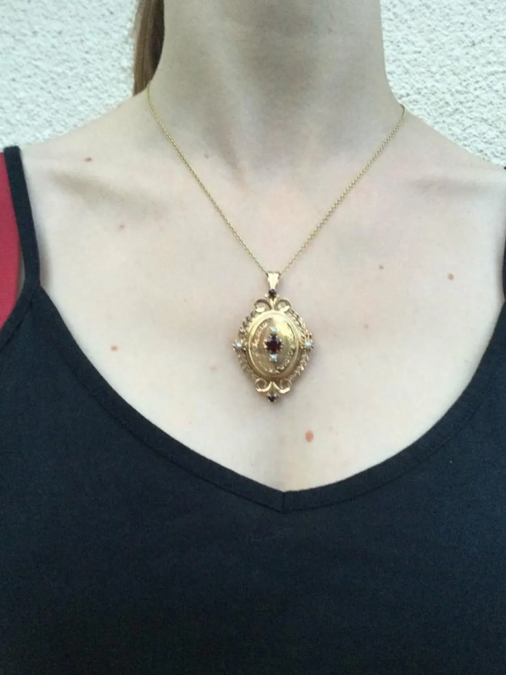 Pendentif Or Napoléon III