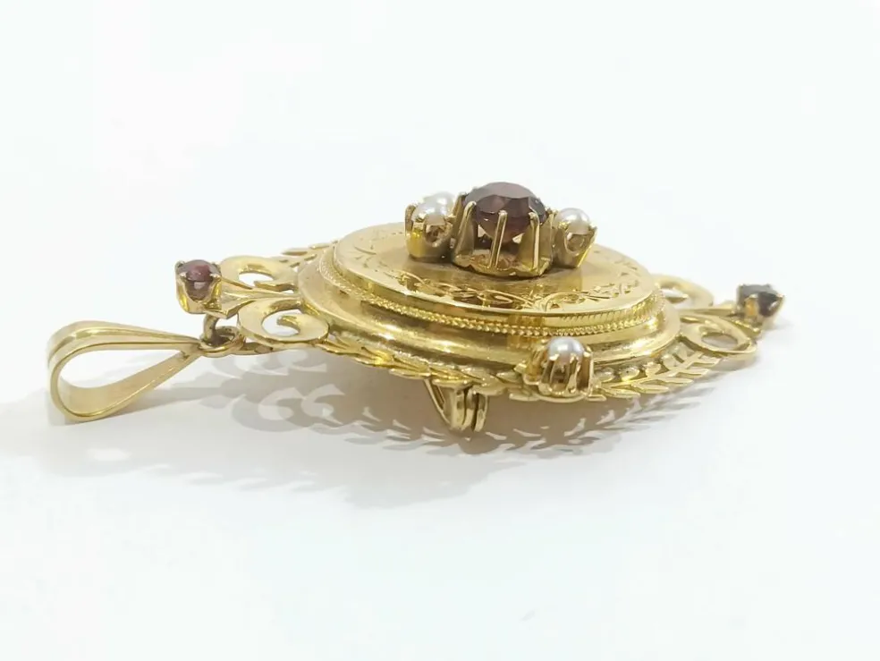Pendentif Or Napoléon III