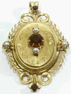 Pendentif Or Napoléon III