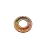 Pendentif or rose 18 carats saphirs et diamants