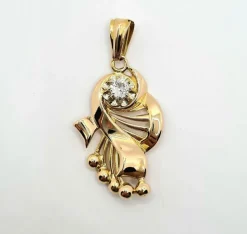 Pendentif Or violonné