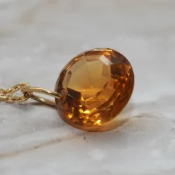 Pendentif Orfevrerie Citrine 6.9ct