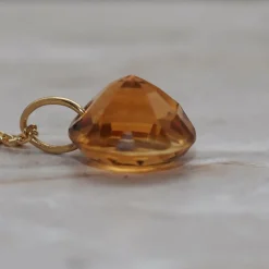 Pendentif Orfevrerie Citrine 6.9ct