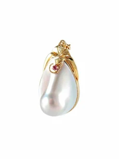 Pendentif Perle baroque