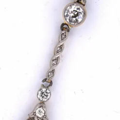 Pendentif perle et diamant antique