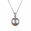 Pendentif Perle rose