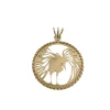 Pendentif Phénix Or Rose