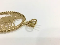 Pendentif Phénix Or Rose