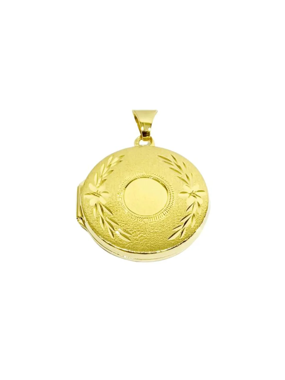 Pendentif photo en or