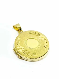 Pendentif photo en or