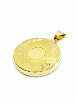 Pendentif photo en or