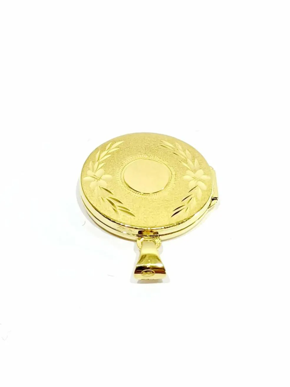 Pendentif photo en or