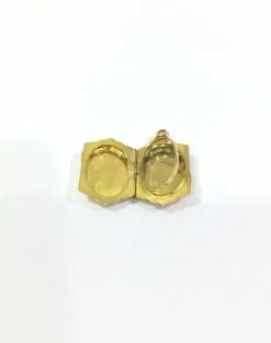 Pendentif Photo Or Rose
