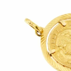 Pendentif pièce de monnaie