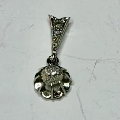 Pendentif Platine Diamant