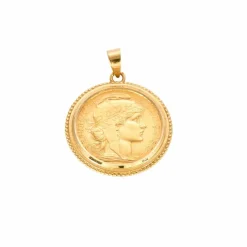 Pendentif Porte Pièce 20 Francs