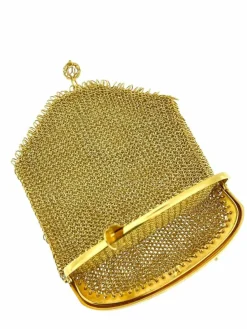 Pendentif porte-monnaie ancien or jaune