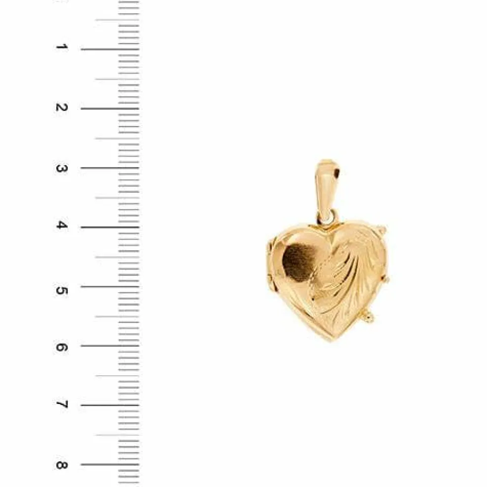 Pendentif porte-photo en forme de cœur ouvrable