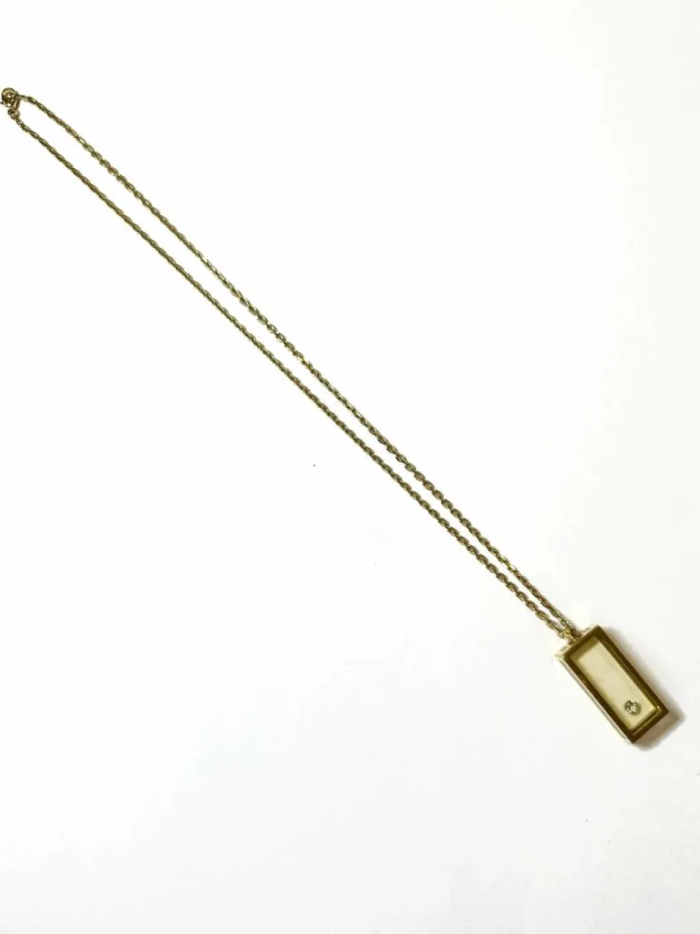 Pendentif rectangle Morabito